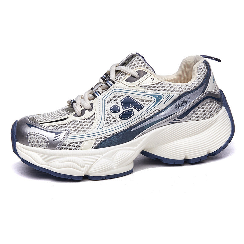 Women's Spring Live Broadcast Korean Platform Muffin Sneakers