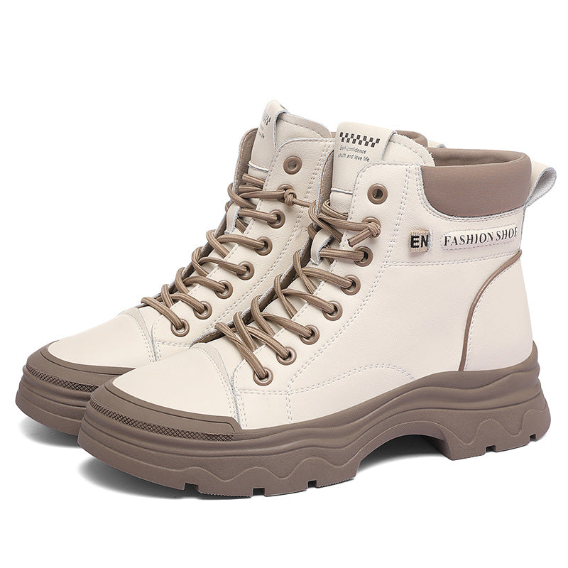 Women's Martin Platform Female Fashionable Booties Boots