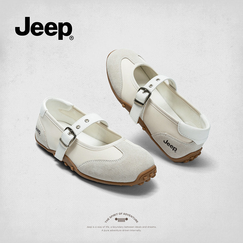 Women's Jeep French Style Mary Jane Lightweight Women's Casual Shoes