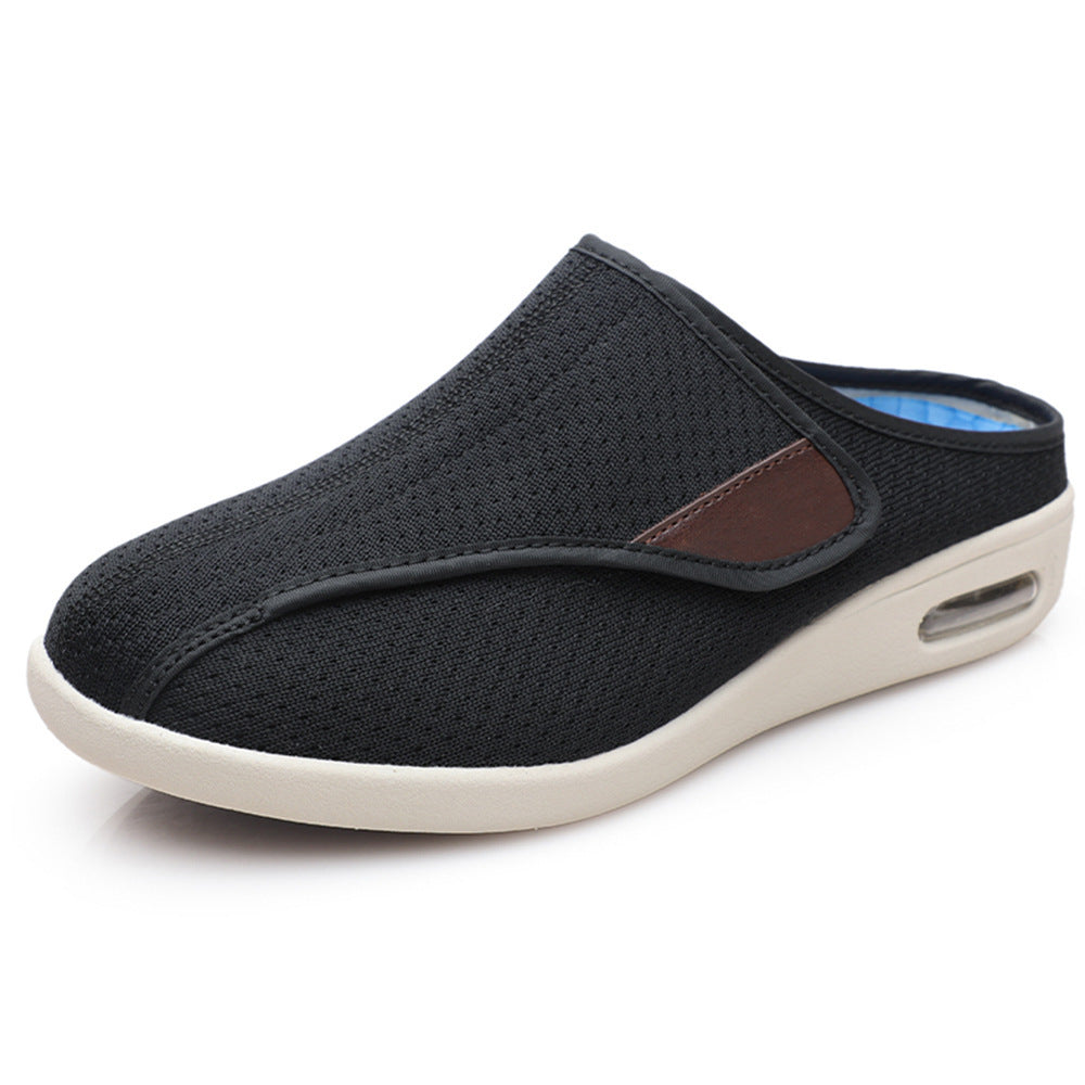 Large Size For The Old Semi Velcro Mom Dad Opening Sandals