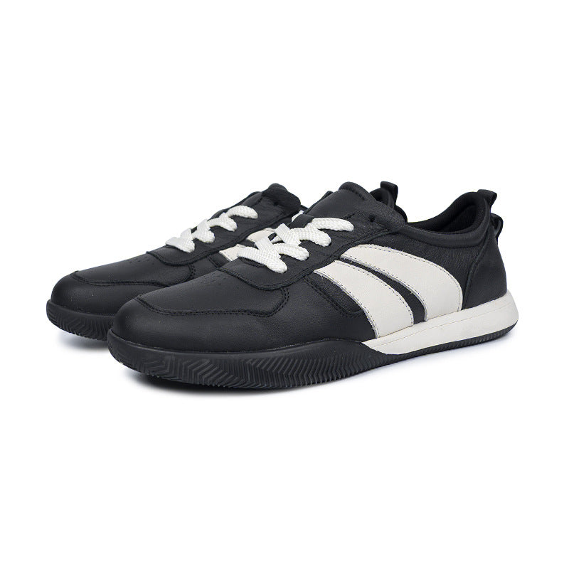 Men's Layer Cowhide Spring Pumps Genuine German Training Outdoor Men's Board Shoes