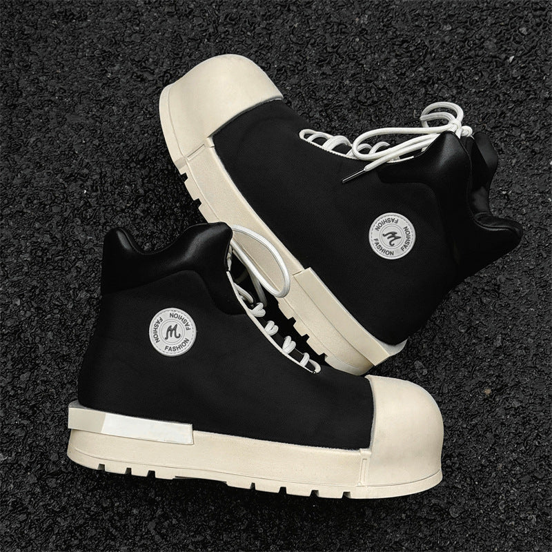 Big Head Raise The Bottom Round Sneakers