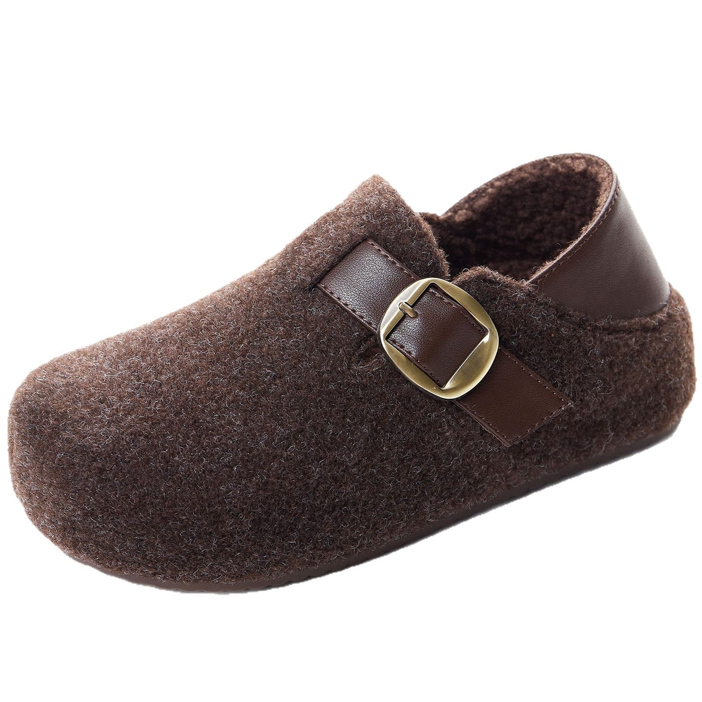 Women's Thick Bottom Height Increasing Insole Fleece-lined Women's Cotton Shoes