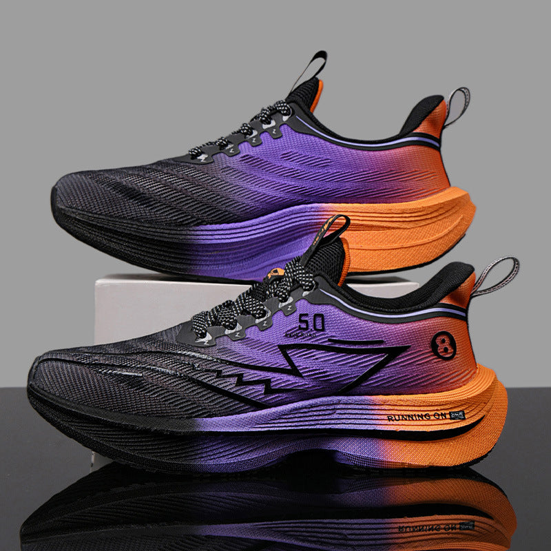 Men's Rabbit Running Official Autumn Breathable Professional Marathon Racing Sneakers