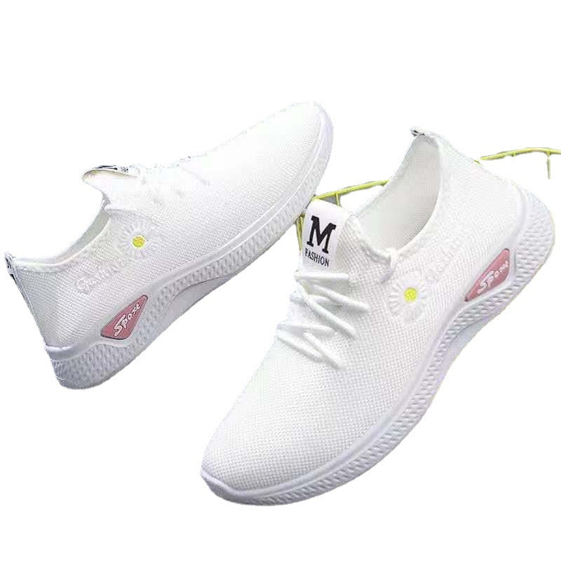 Women's Spring Old Cloth Thick Bottom Breathable Sneakers