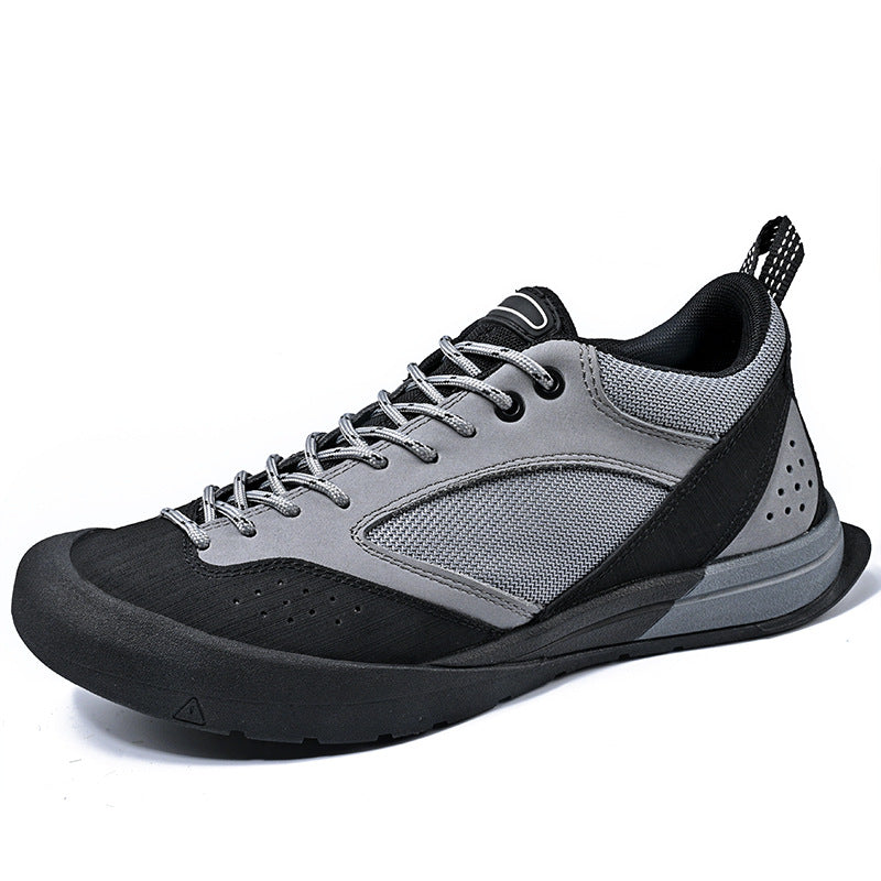 Women's & Men's First Layer Cowhide Soft Bottom Hiking Lovers Outdoor Casual Shoes