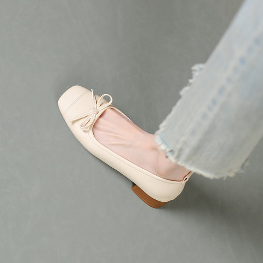 Women's French Ballet Pumps Low Mary Jane Women's Shoes