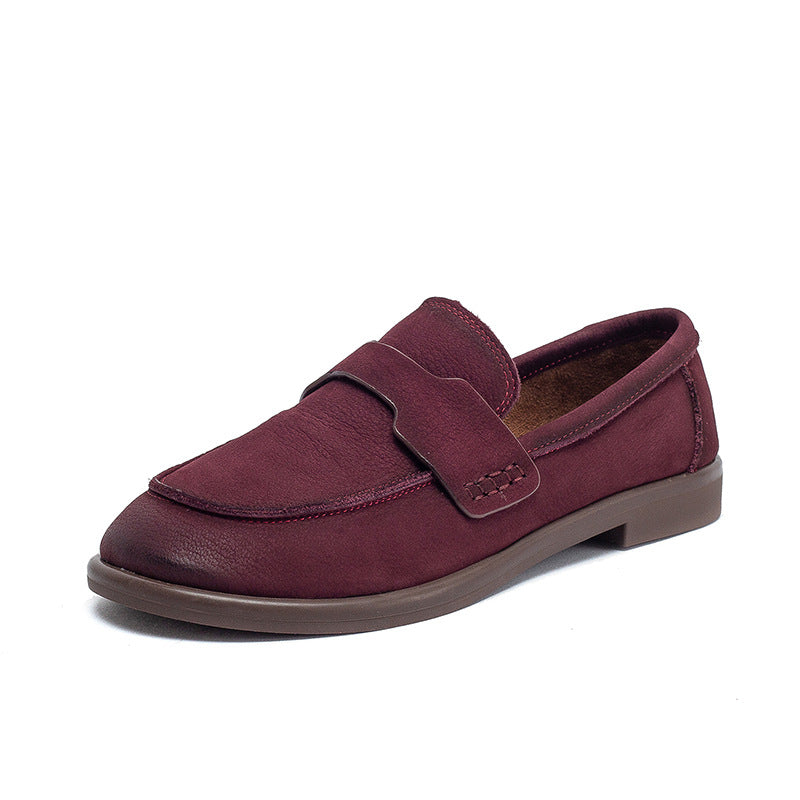 Women's Style Autumn Authentic Source Flat Buckle Big Head Ugly Women's Casual Shoes
