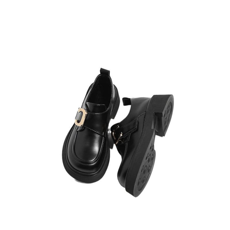 Women's Versatile Small Autumn British Style Platform Women's Fashion Shoes