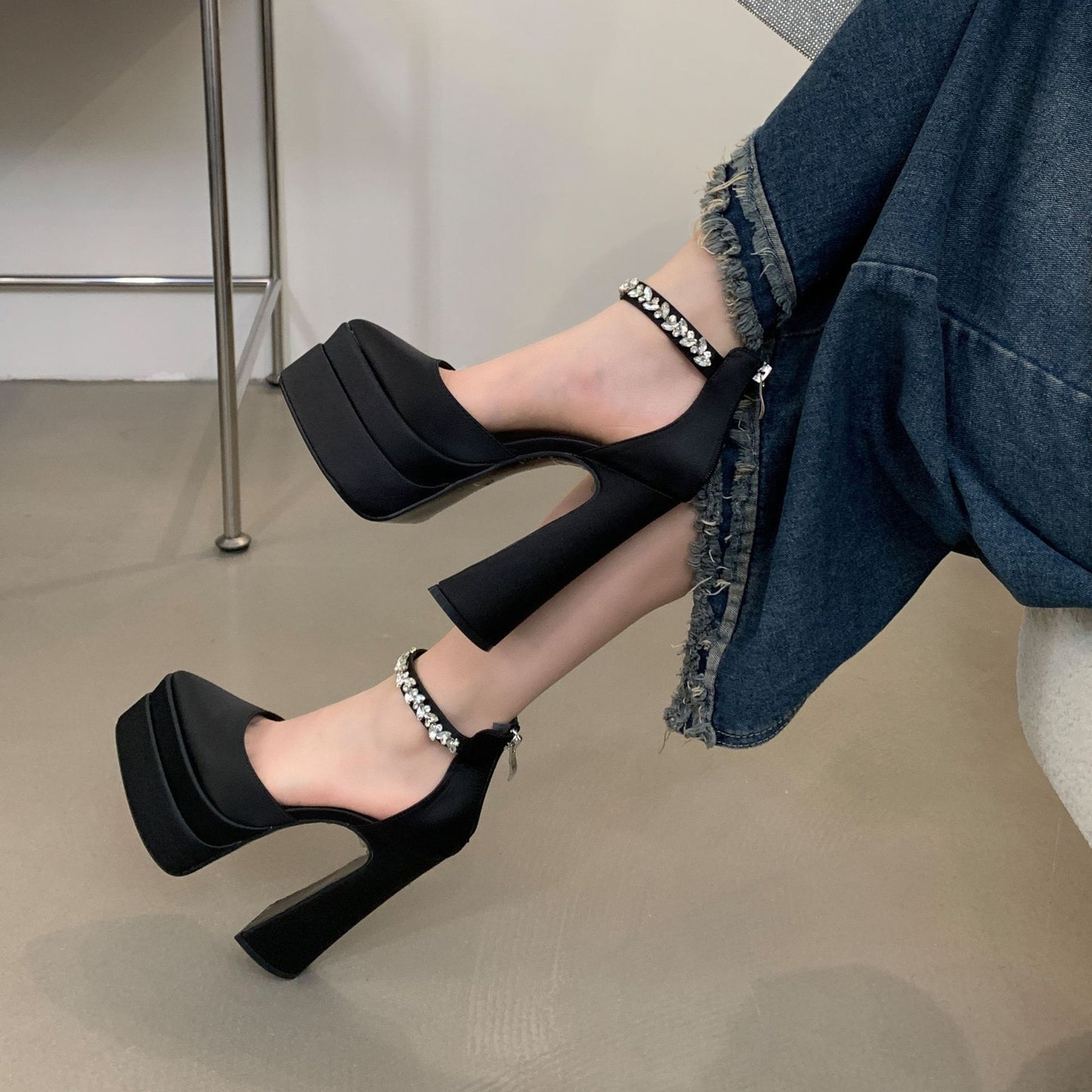 Women's Platform Summer Chunky Waterproof Model Catwalk Sandals