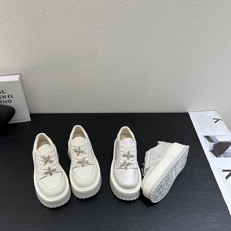 Women's Platform Small Heightened Easy Wear Spring Women's Sports Shoes