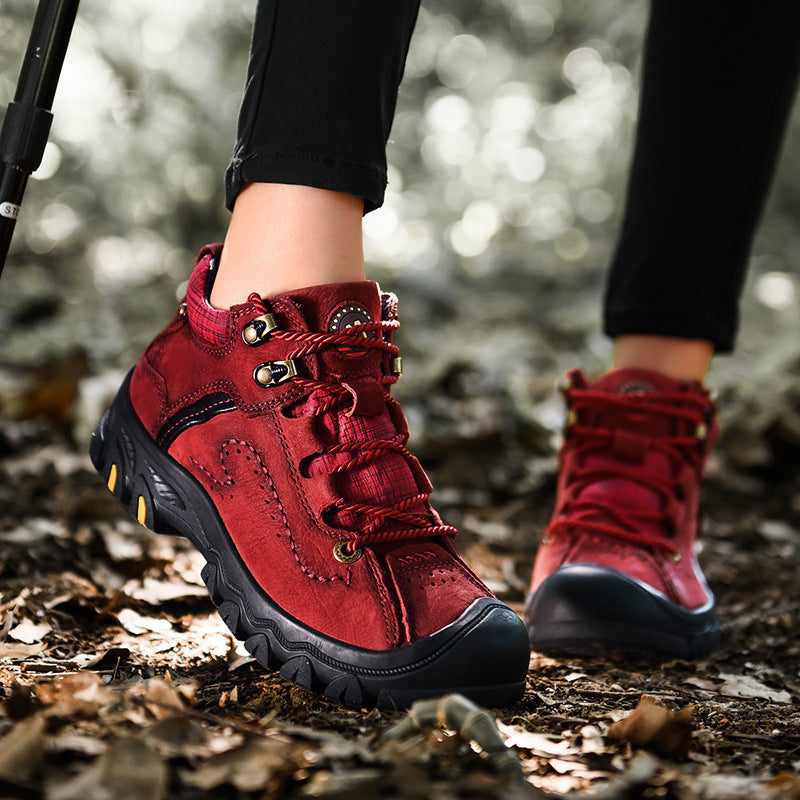 Women's Hiking Autumn Breathable Waterproof Outdoor Travel Women's Sports Shoes