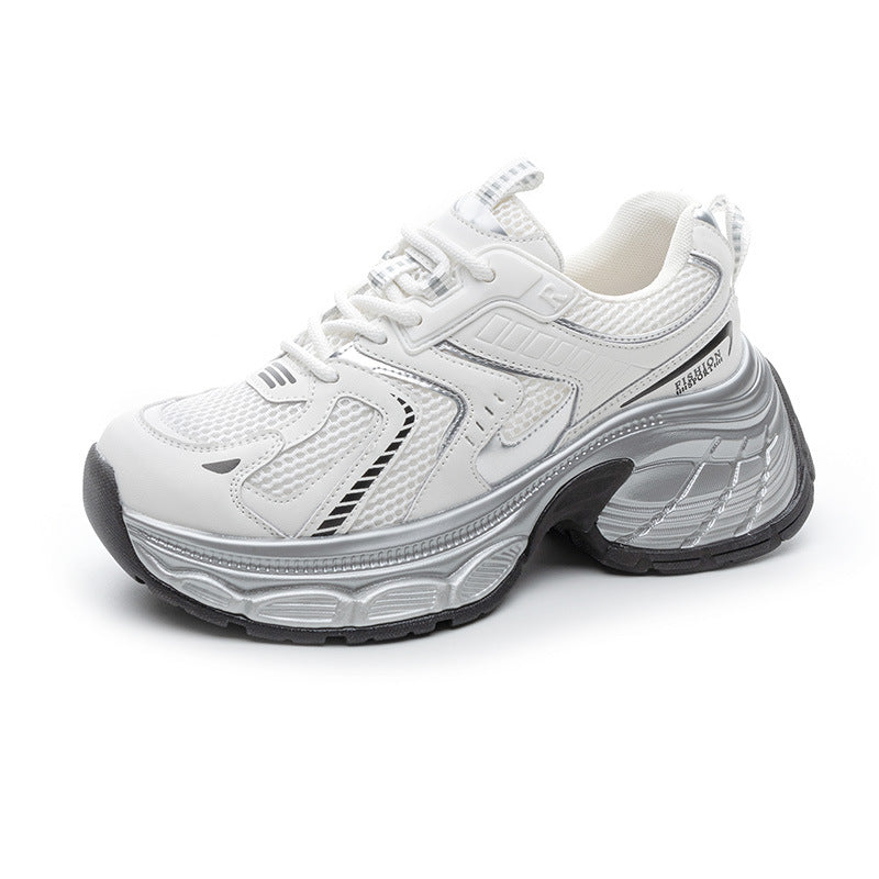 Women's Suction Film Bottom Dad Summer Thick Breathable Women's Sports Shoes