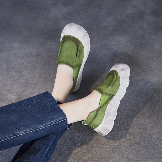 Women's Soft Bottom Retro Spring Pedal Ugly Casual Shoes