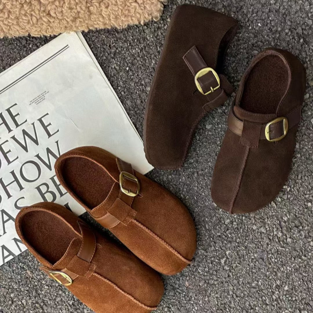 Women's Matte Platform Height Increasing Insole Big Women's Casual Shoes