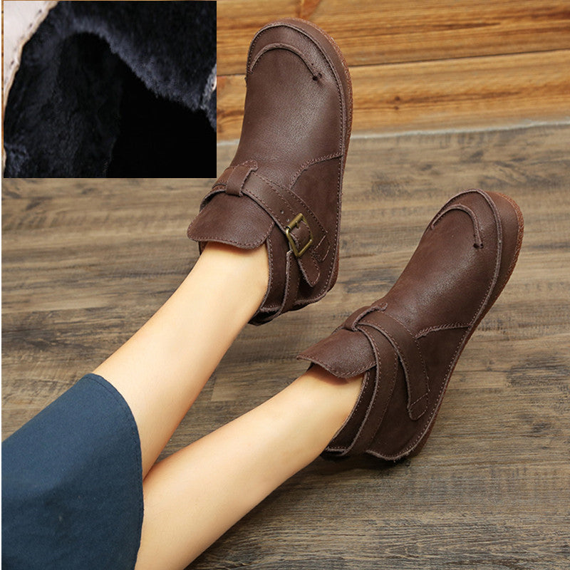 Women's Special Offer Artistic Vintage Martin Skirt Cotton Boots