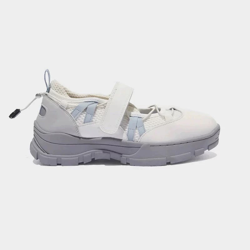 Women's Style Niche Dad Vintage Mary Jane Velcro Sneakers