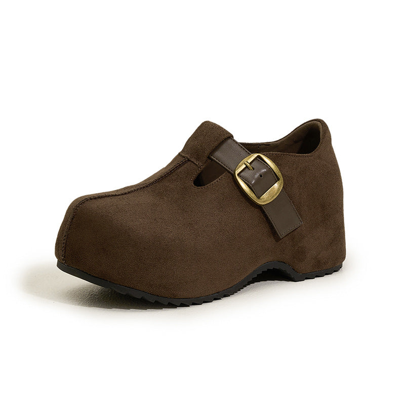 Women's All-inclusive Platform With Hidden Slip-on Mary Women's Fashion Shoes