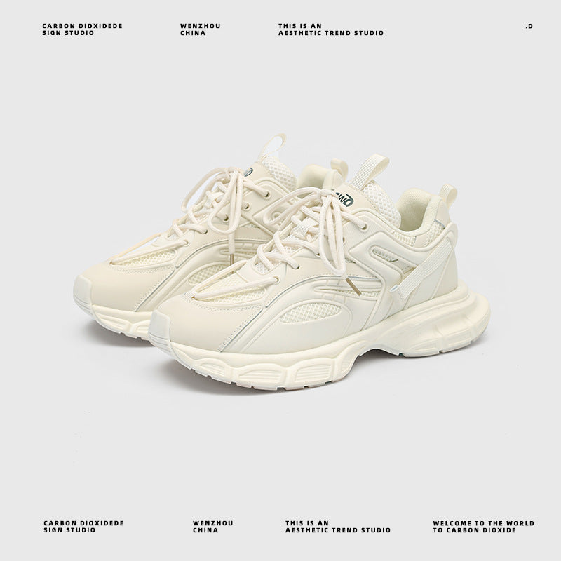 Women's & Men's Summer Mesh Surface Clunky Niche Sneakers