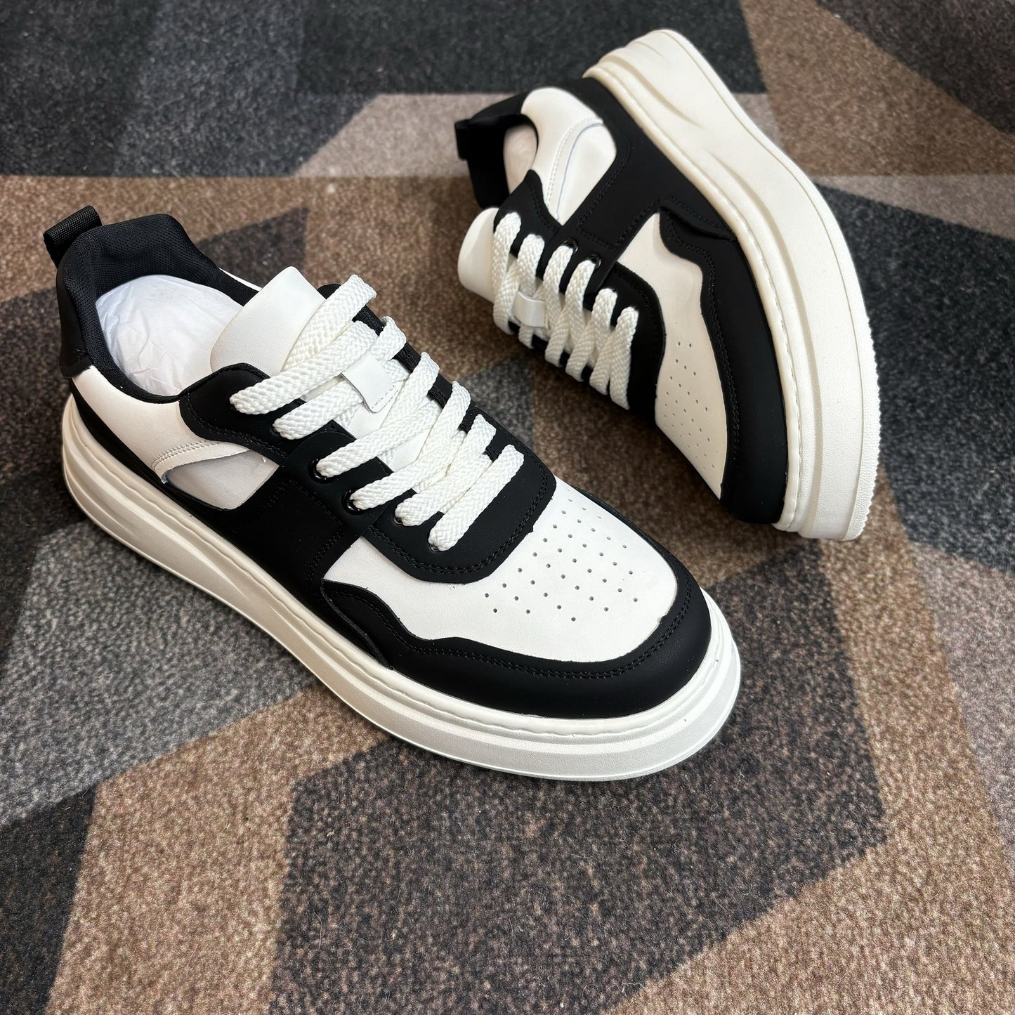 Men's Wind Stylish Plus Size Male Genuine Men's Board Shoes