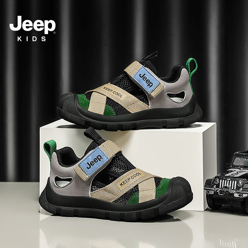 Children's Summer Boys Velcro Upstream Wading Sports Kid's Sandals