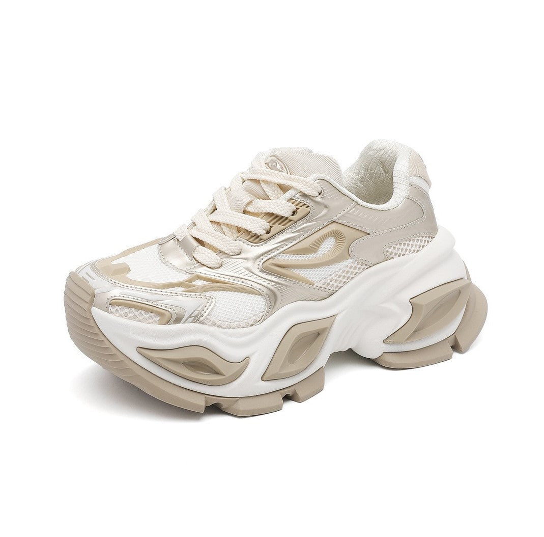 Women's & Men's Wang Su Different Pupil Series Couple Daddy Thick Sneakers
