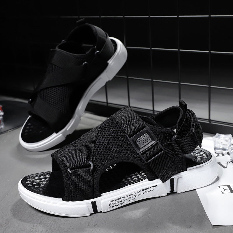 Men's Two-way Wear Fashion Soft Bottom Plus Sandals