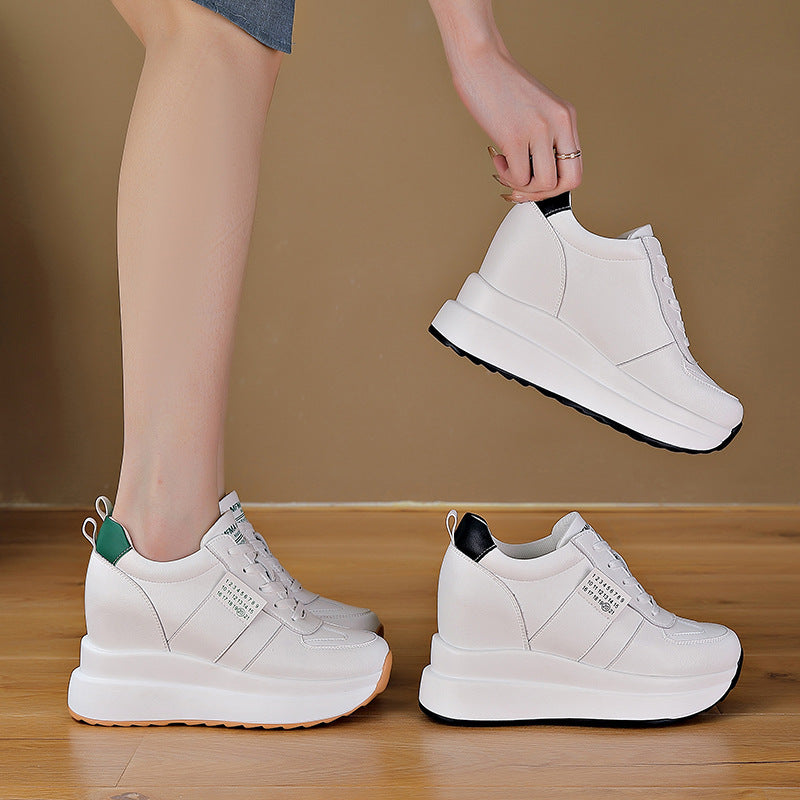 Women's Trendy Sunday Autumn Invisible Elevated Thick Sole Height Women's Casual Shoes