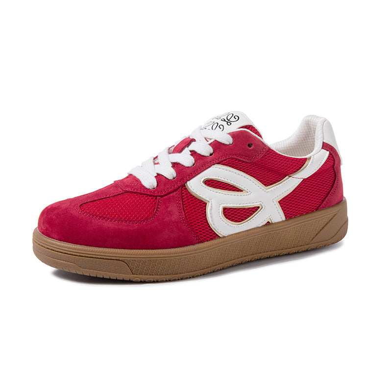 Women's German Training Spring Mesh Breathable Versatile Retro Super Popular Soft Sneakers