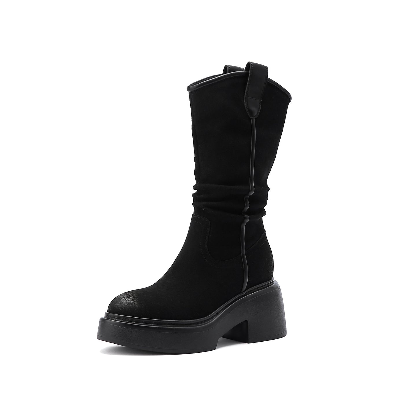 Women's Autumn Western Cowboy Pointed Toe Hidden Boots