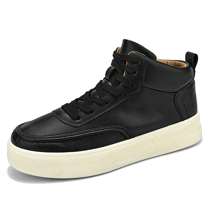 Men's Autumn Korean Fashionable Mid High Top Sneakers