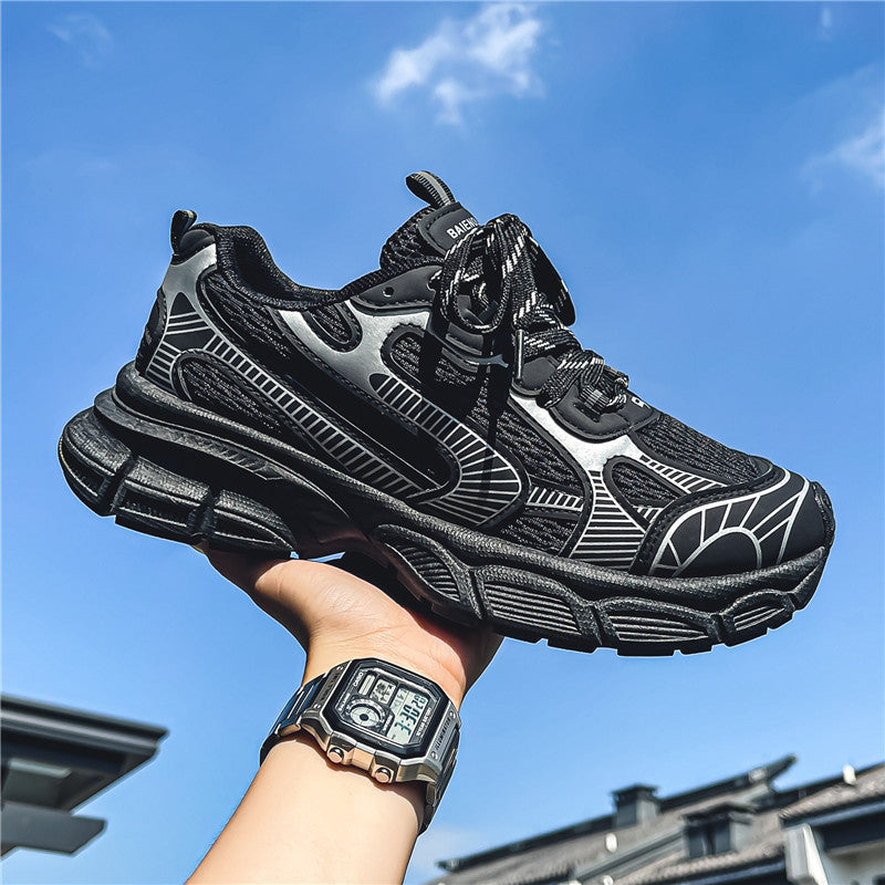 Men's Plus Size Spring Breathable Trendy Large Dad Men's Shoes