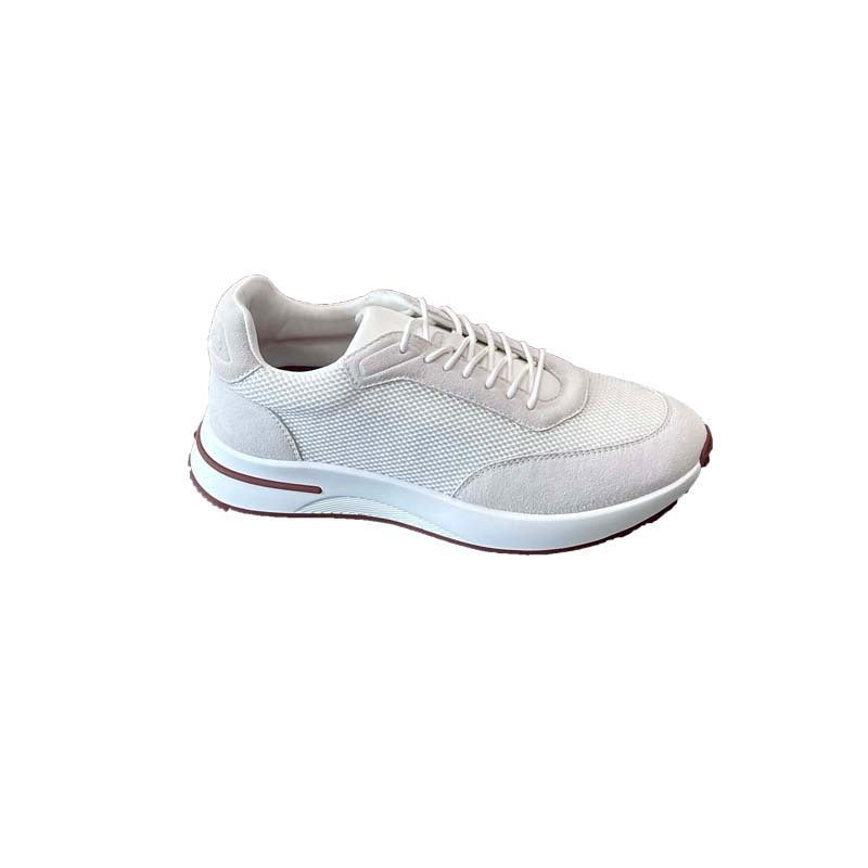 Men's Trendy Dad Cowhide Cloth Cover Sneakers