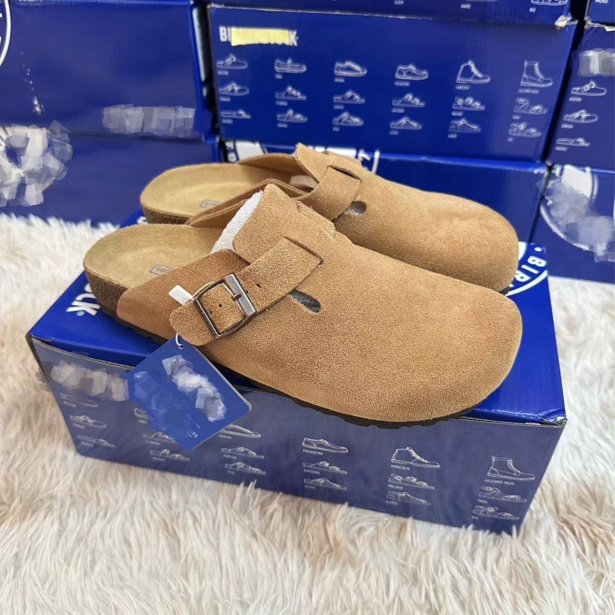 Women's & Men's Belt Buckle Thick Bottom Toe Cap Outer Thick-soles Slippers