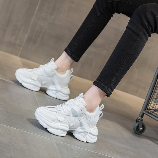 Women's Dancing Autumn Tide Soft Sports Elevator Casual Shoes