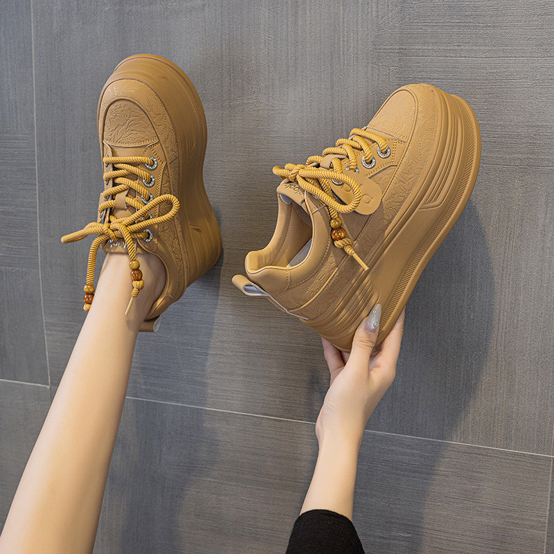 Women's Summer Thick Bottom Hollow Dopamine Dad Women's Casual Shoes