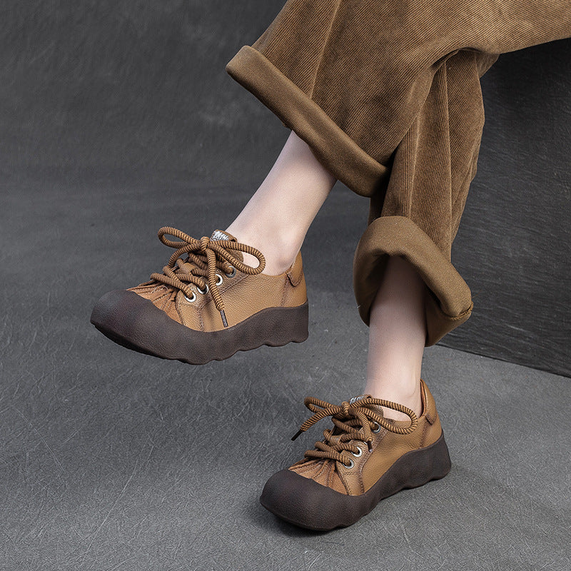 Women's Retro British Style Shell Toe Pumps Women's Casual Shoes