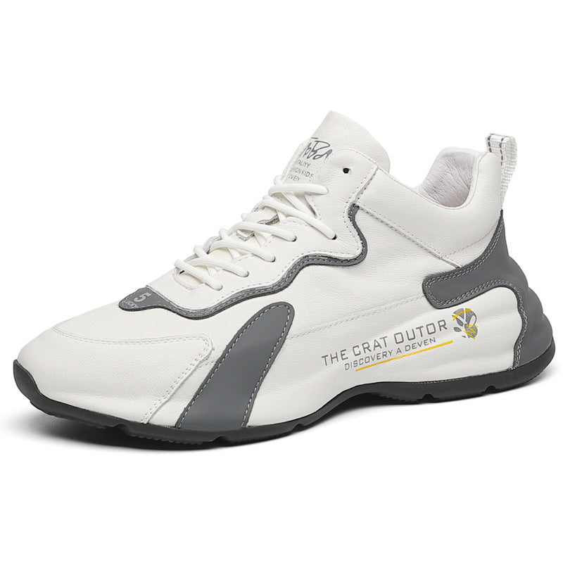 Men's Authentic Clunky Height Increasing Insole Bag Men's Sports Shoes