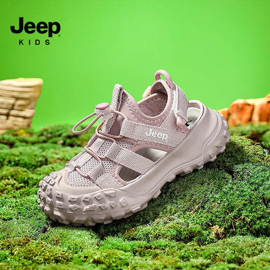 Women's & Men's Summer Hollow Breathable Closed Toe Outdoor Sandals