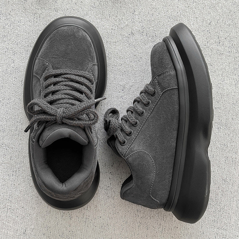 Men's Inner Height Increasing Board Sports Leisure Couple Simple Men's Casual Shoes
