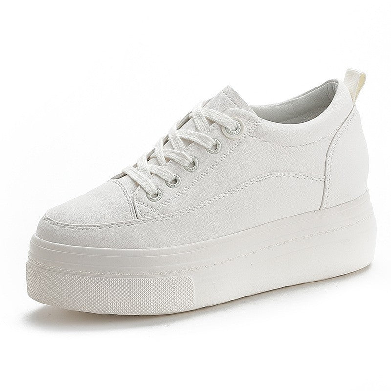 Women's Inner Height Increasing Black Slim Tall Men's Shoes