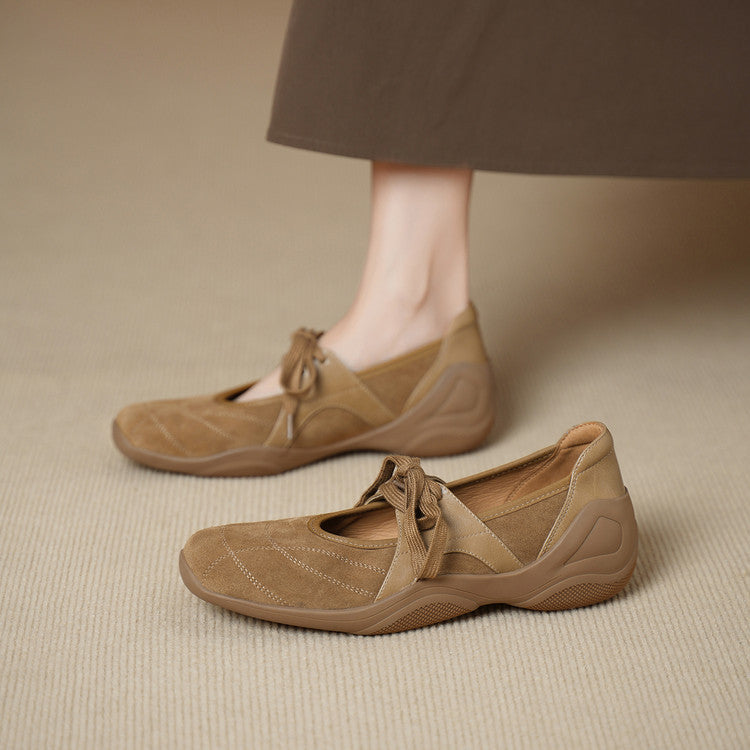 Women's Super Comfortable Soft Sports Style Mary Jane Spring Versatile Women's Fashion Shoes