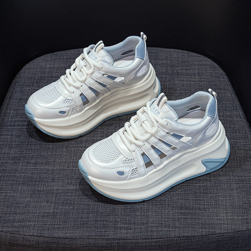Women's Roman Style Breathable Platform Height Increasing Casual Shoes