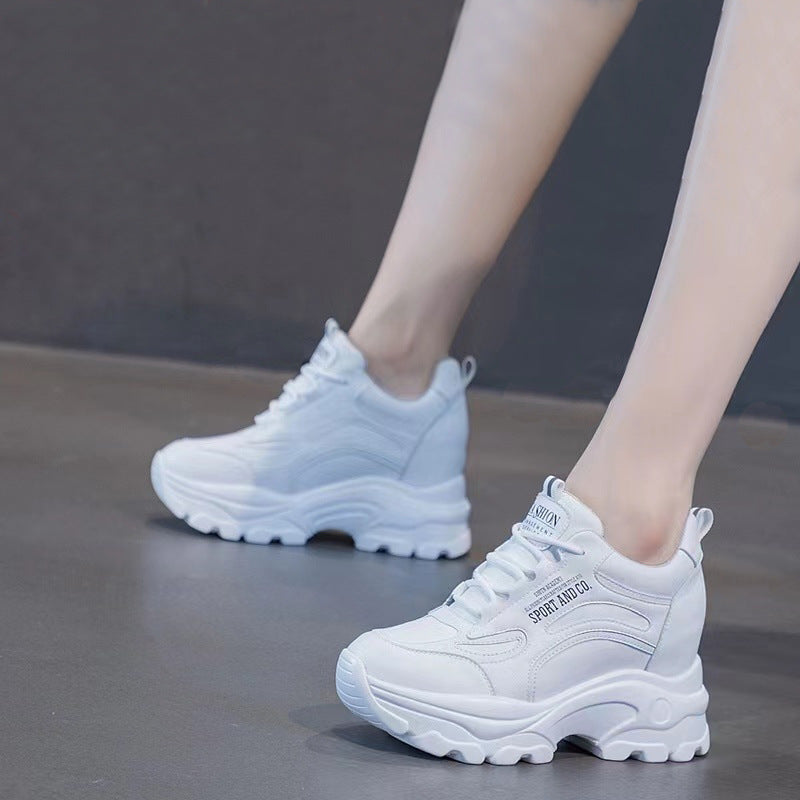 Women's Daddy Autumn Tide Thick Bottom Sports Women's Casual Shoes