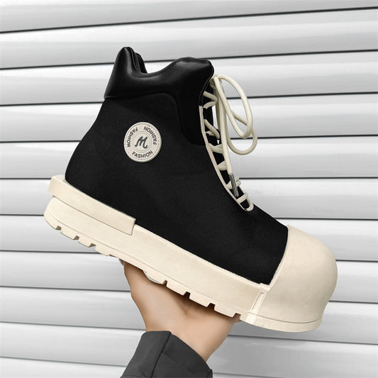 Big Head Raise The Bottom Round Sneakers