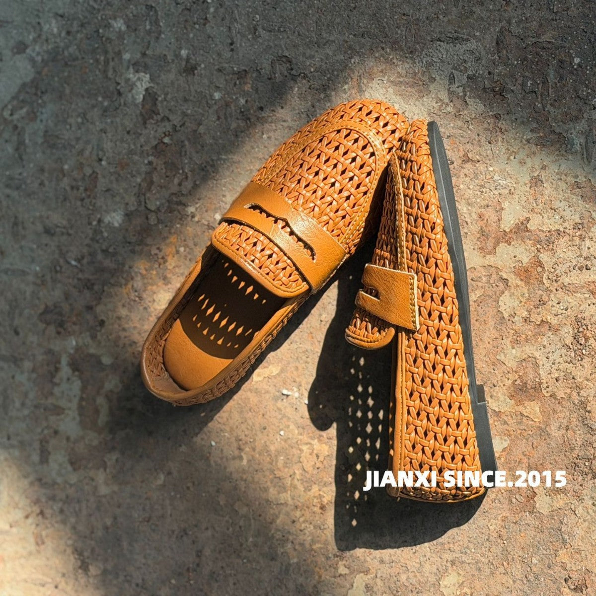 Women's Vintage Weave Breathable Mary Jane Spring Versatile Loafers