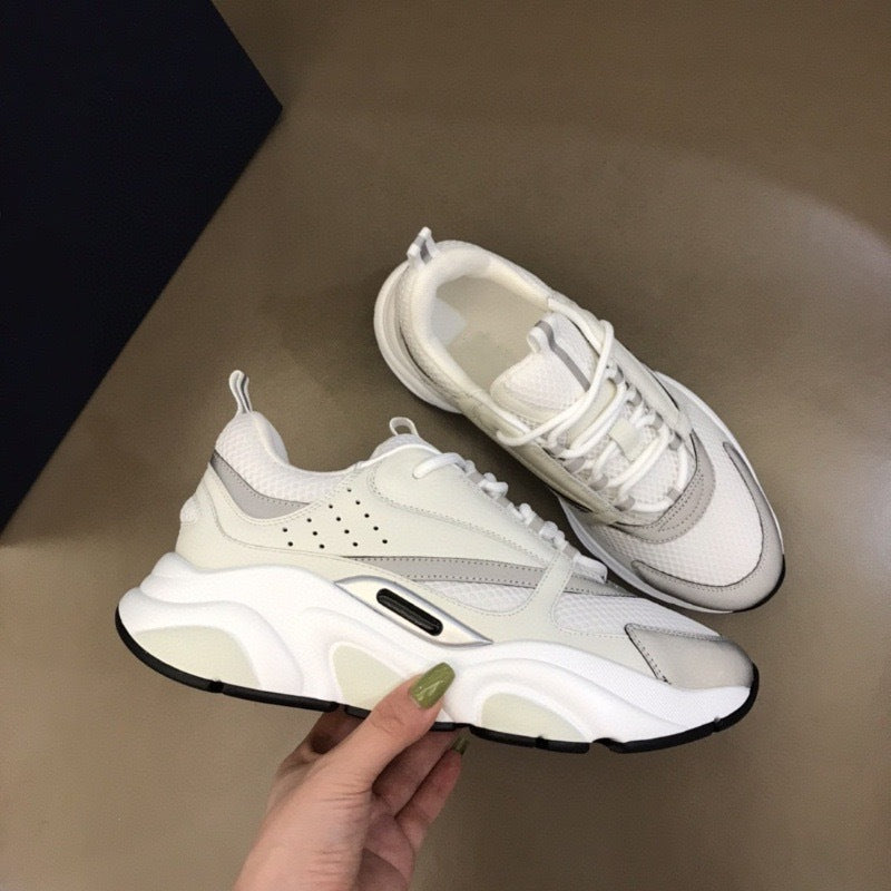 Running Thick Bottom Luminous Dad Fashionable Breathable Men's Casual Shoes