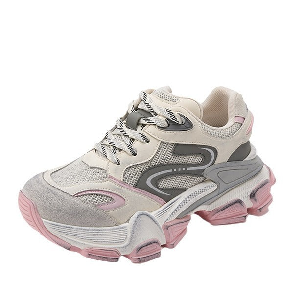 Women's Dad Autumn Korean Style Breathable Lightweight Women's Sports Shoes