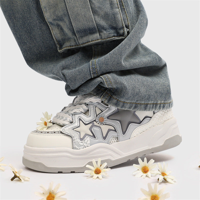 Women's & Men's National Fashion Winter Thick Bottom Versatile Sneakers