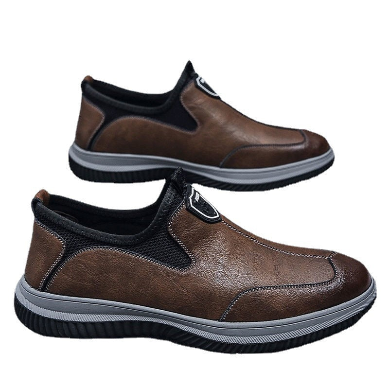 Men's Autumn Business British Breathable One Pedal Sneakers